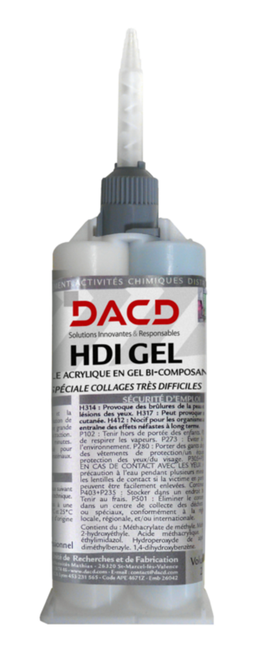 Colle acrylique en gel bi-composants