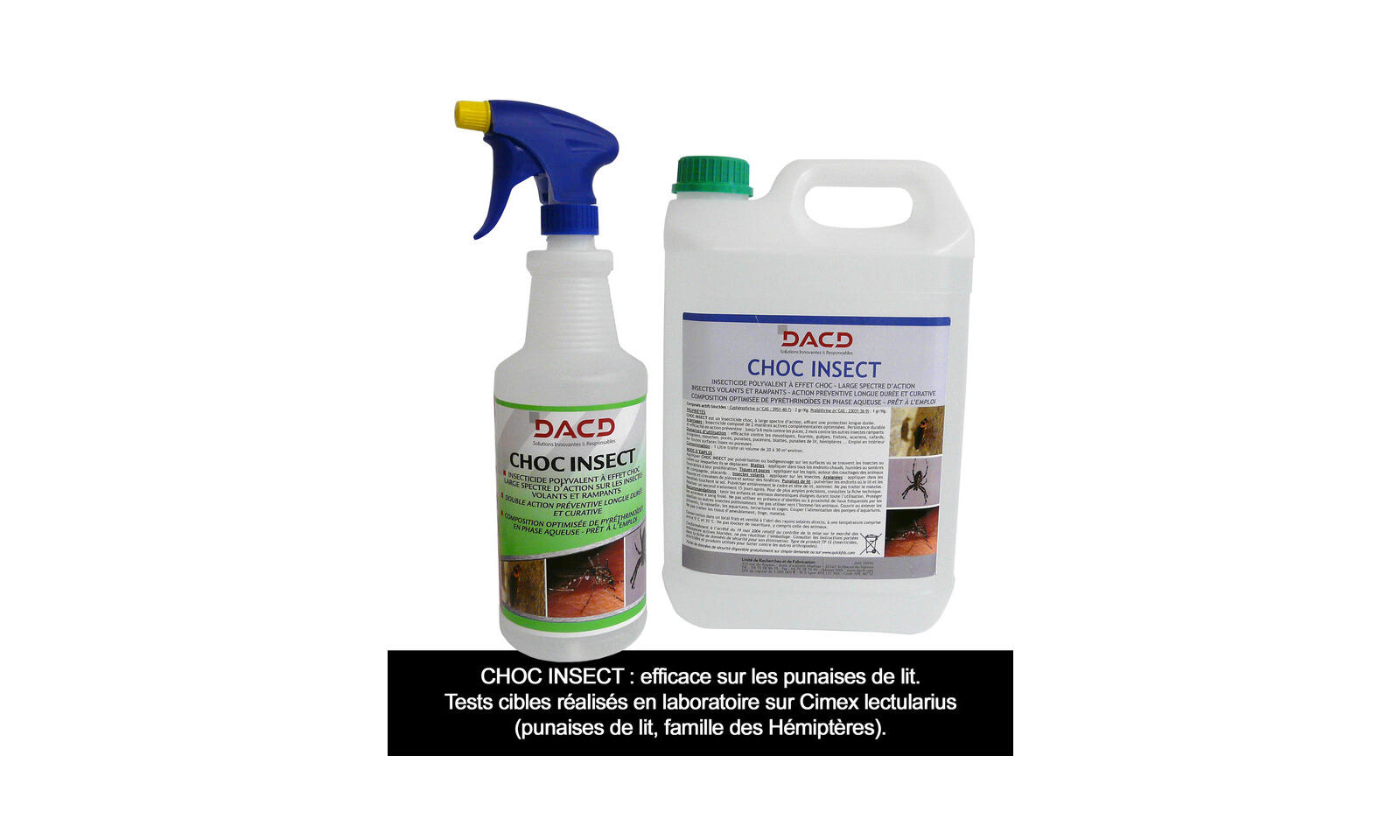 Insecticide polyvalent à effet choc