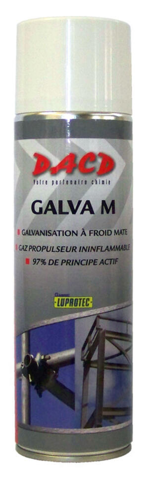 Galvanisation à froid mate des métaux ferreux et des alliages
