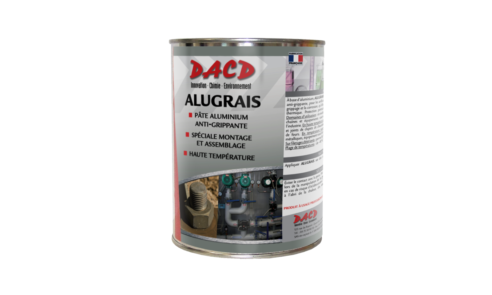 Pâte  aluminium anti-grippante