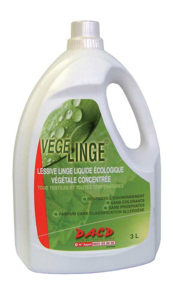 Lessive liquide tous textiles et toutes températures