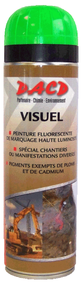 Peinture fluorescente de marquage - tous supports