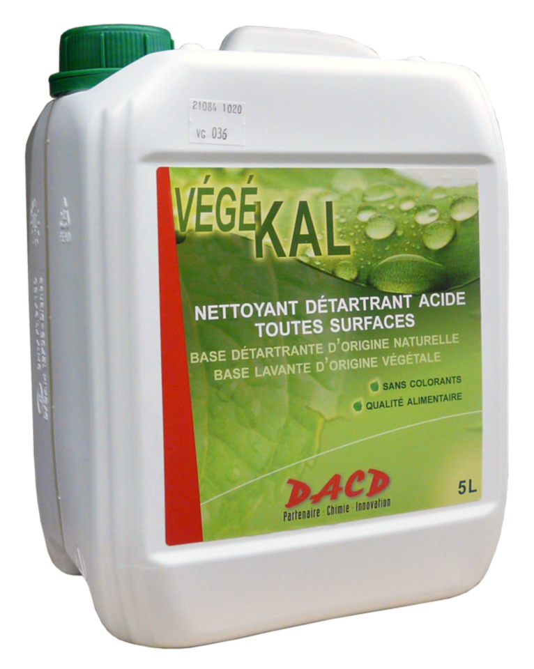 Nettoyant détartrant acide d'origine naturelle