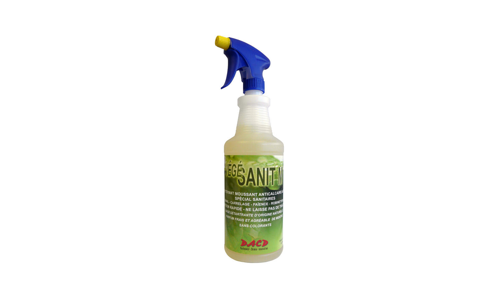 Nettoyant moussant anticalcaire spécial sanitaires