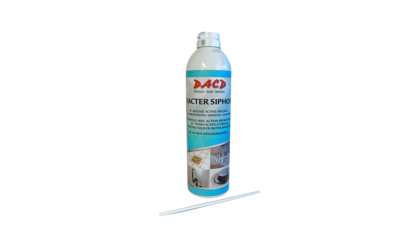 Mousse active spéciale canalisations - siphons - sanitaires